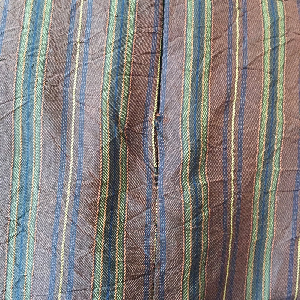 Nanette Lepore Striped Lace Detail Skirt 6 - Picture 7 of 7